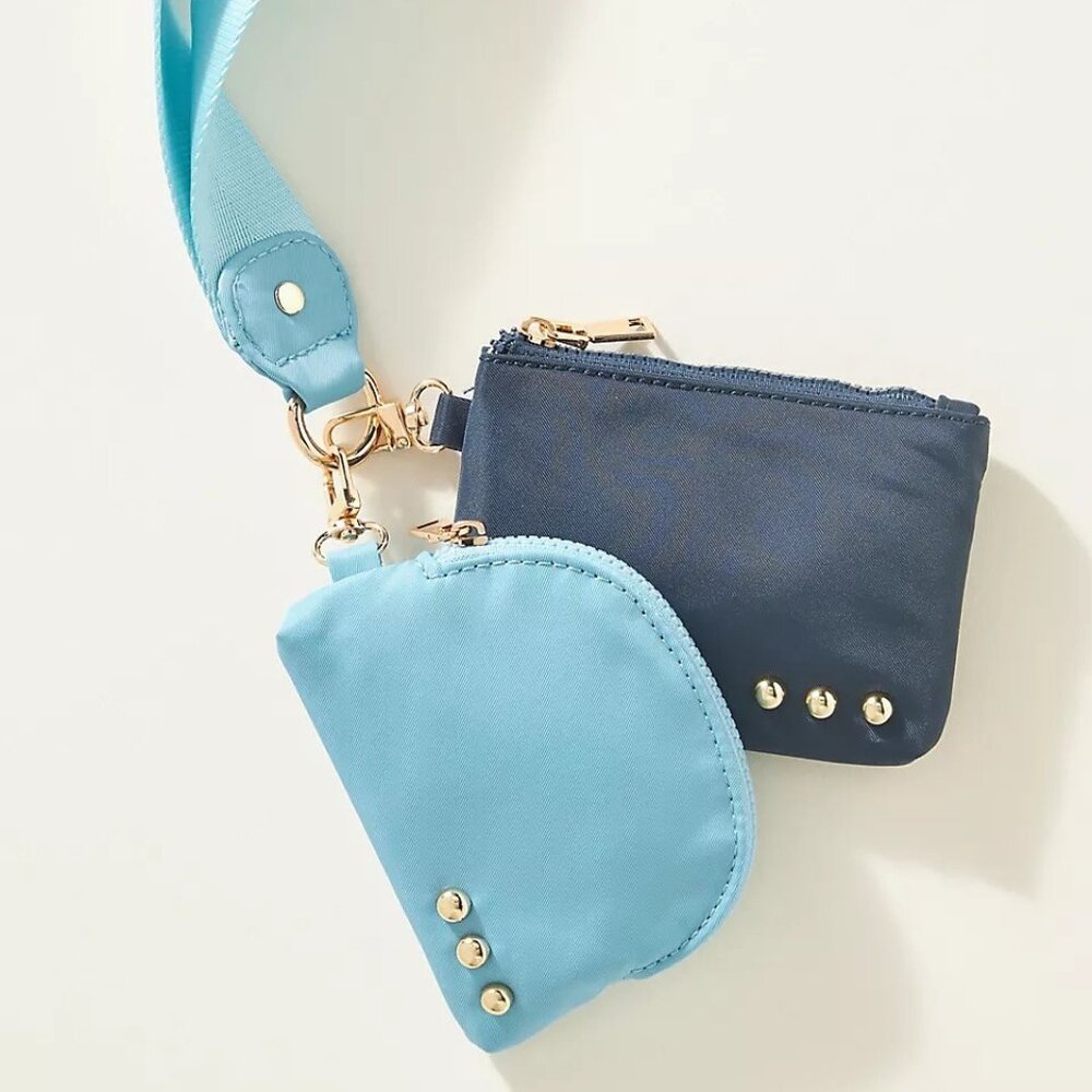 Anthropologie Pretty Simple Wristlet Keychain